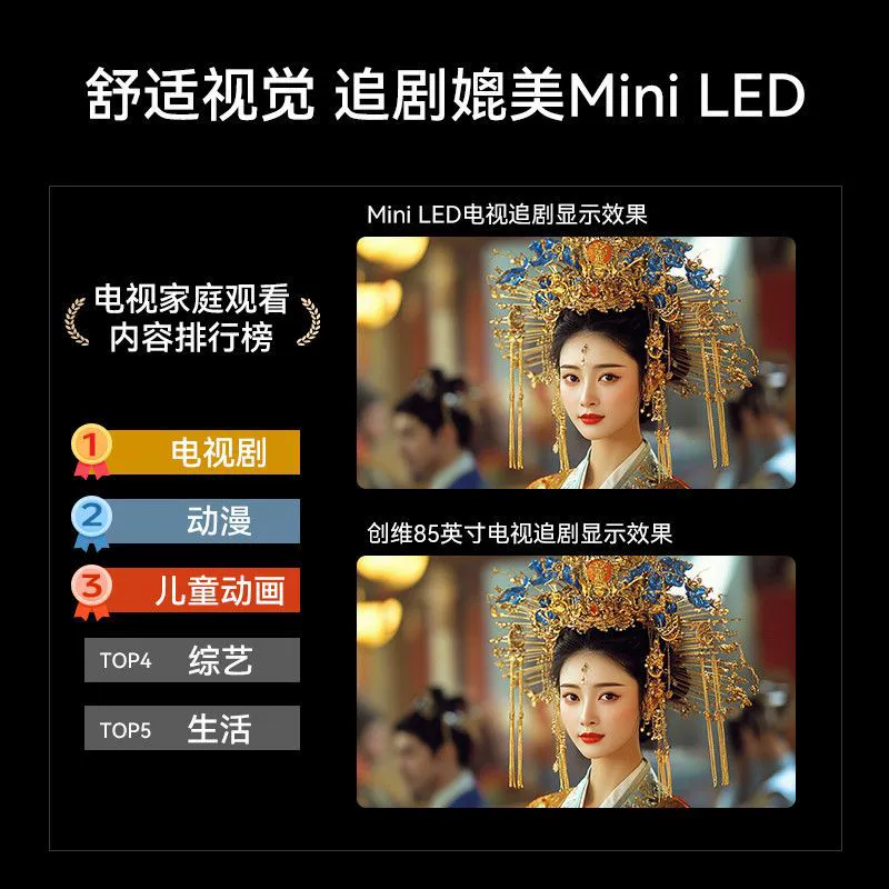 Skyworth 85D4 большой экран LED оригинальный подлинный 4K ультра высокое разрешение 2+64GB защита глаз голосовое управление TV