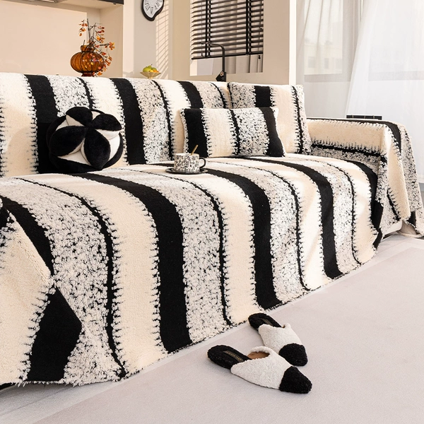 〔✰✰✧✧〕Li Ge-Black and White [Selected Shu cotton velvet, wear-resistant and cat-scratch resistant]〔✰✰✧✧〕