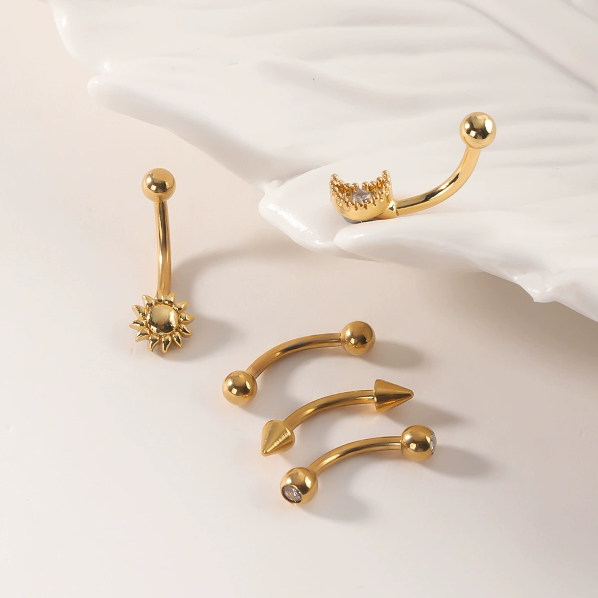 Copper piercing, European style, Amazon