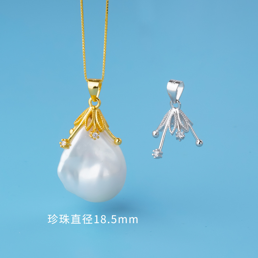 pendant pearl wax agate with tassels