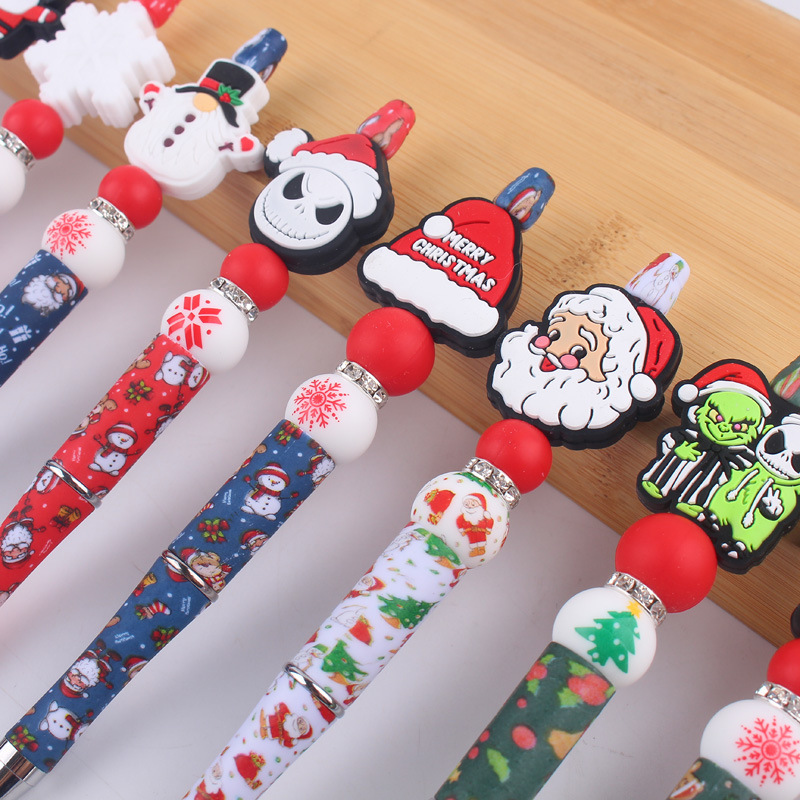 1 Piece Christmas Tree Santa Claus Snowflake Christmas Daily Christmas Mixed Materials Cartoon Style Cute Ballpoint Pen display picture 3