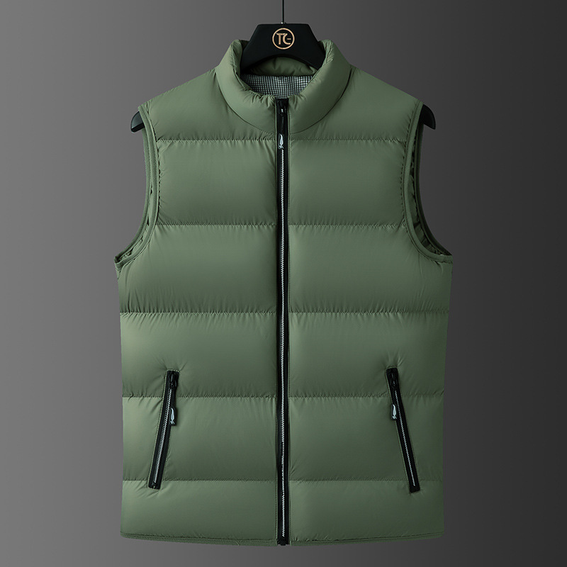 Chaleco de los hombres marca de moda raqueta Chaleco de algodón Chaleco de moda 2023 Otoño e Invierno desgaste chaleco dentro y fuera venta al por mayor