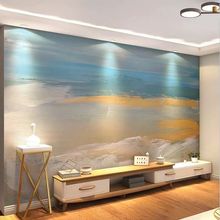 北欧手绘抽象涂鸦墙布客厅墙壁画沙发电视背景布2025新款墙纸