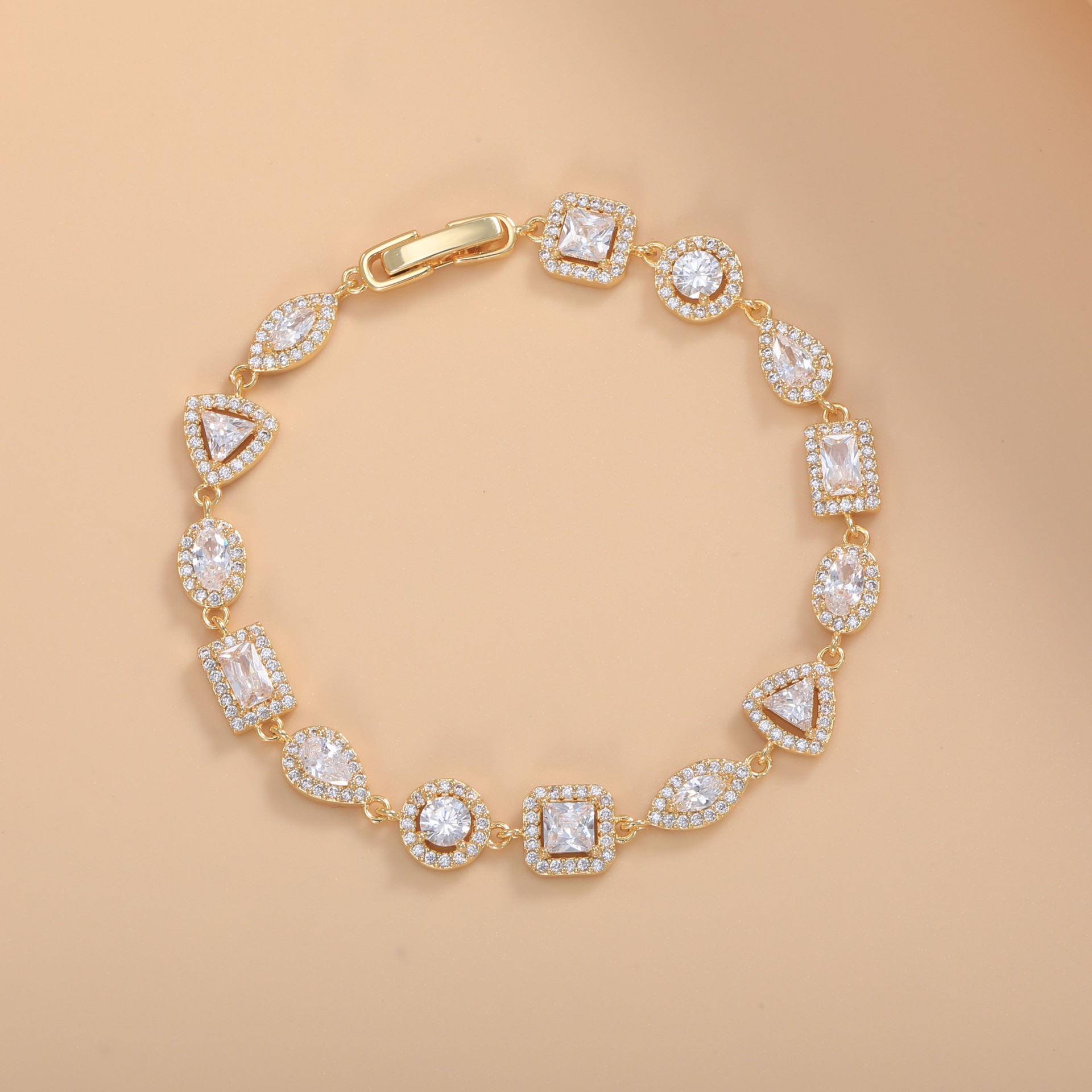 Pulsera mujer elegante clásica multi formas joya fina_voghion.com