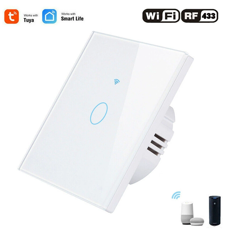 Версия с нейтральным проводом Tuya Smart Wi‑Fi выключатель для Европы