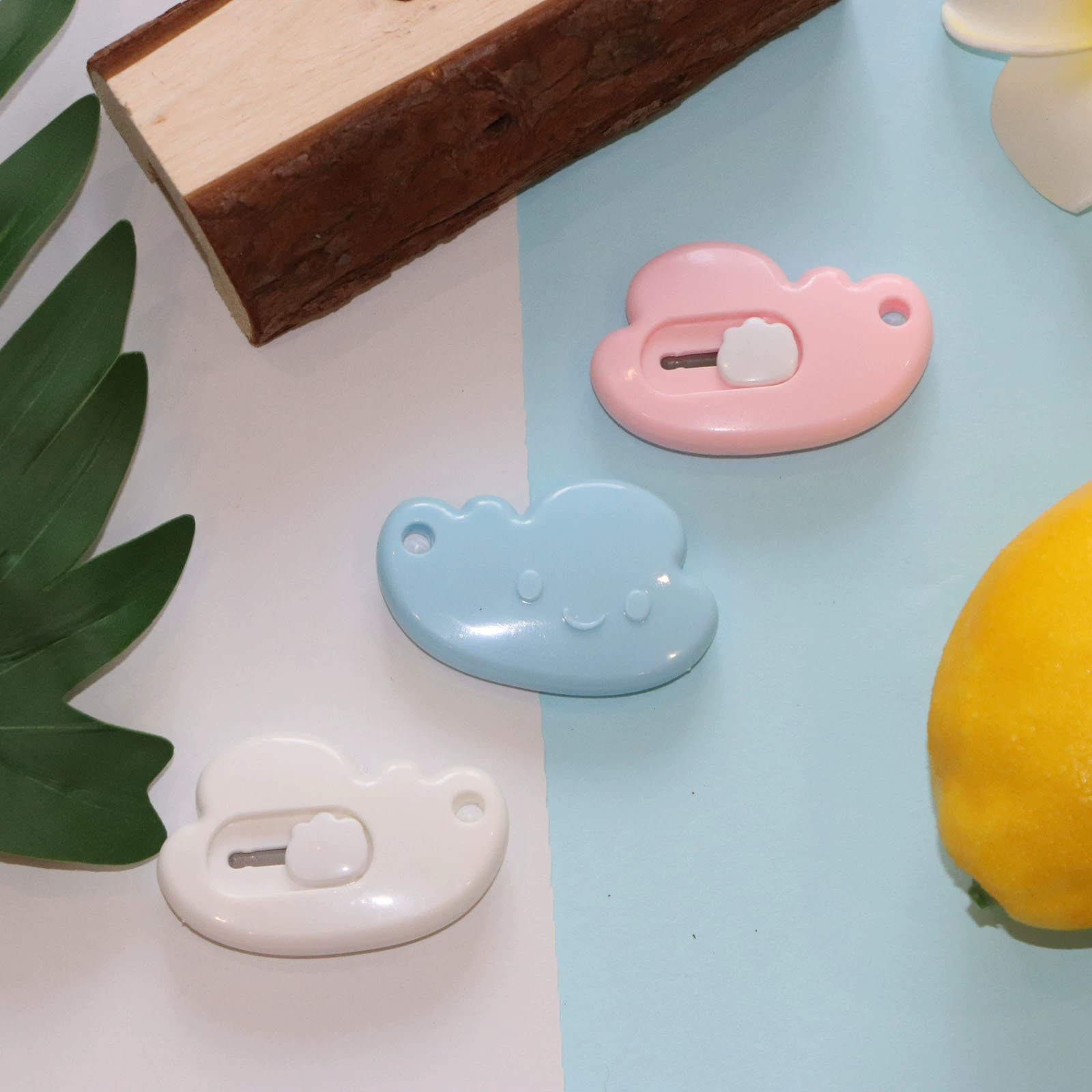 Творческий Мультфильм Облако мини художественный нож Экспресс Распаковка конверт офисная бумага резка художественный нож