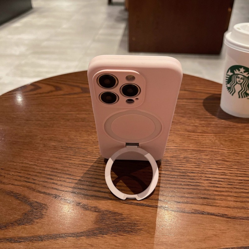 适用iPhone17液态硅胶磁吸支架手机壳苹果16肤感精孔镜头保护套15|undefined