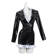 漫优品草帽海贼团妮cos服妮可罗宾1代黑色连衣裙动漫角色表演服