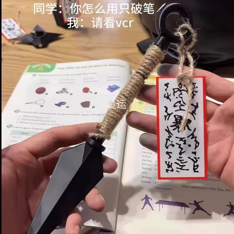 Набор ручек Наруто кунаи, магнитный магнит на холодильник, ручной работы, игрушка для 3d печати «сделай сам», дартс