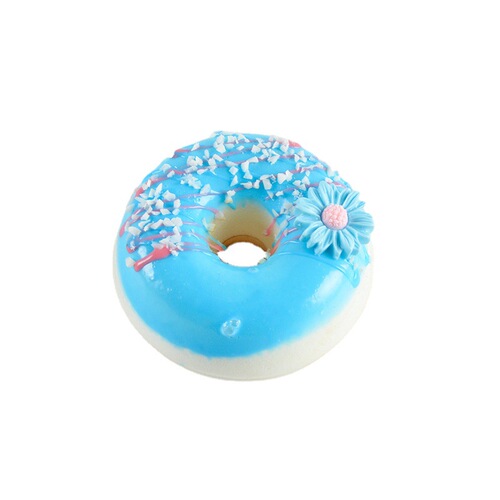 PU large simulation donut food toy model simulation dessert cake bread refrigerator magnet dessert table decoration ornaments