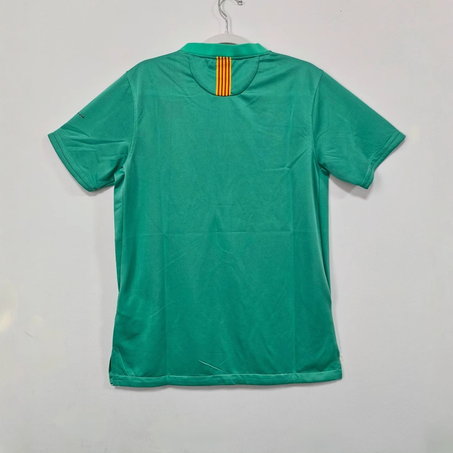 Camiseta de manga corta con cuello redondo y manga corta de malla suelta de verano para hombre 1011 Barcelona 2da distancia con estampado 3D