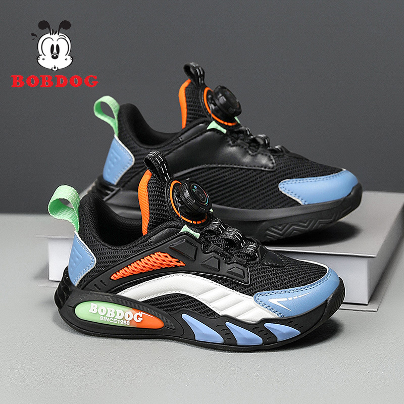 Ademende kindersportschoenen met mesh en antislipzool_voghion.com