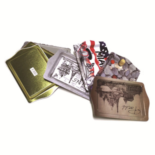 ���R�d���u�R���Fӡ���F�бP �����FƤ�ퟟ�бP Metal tin trays