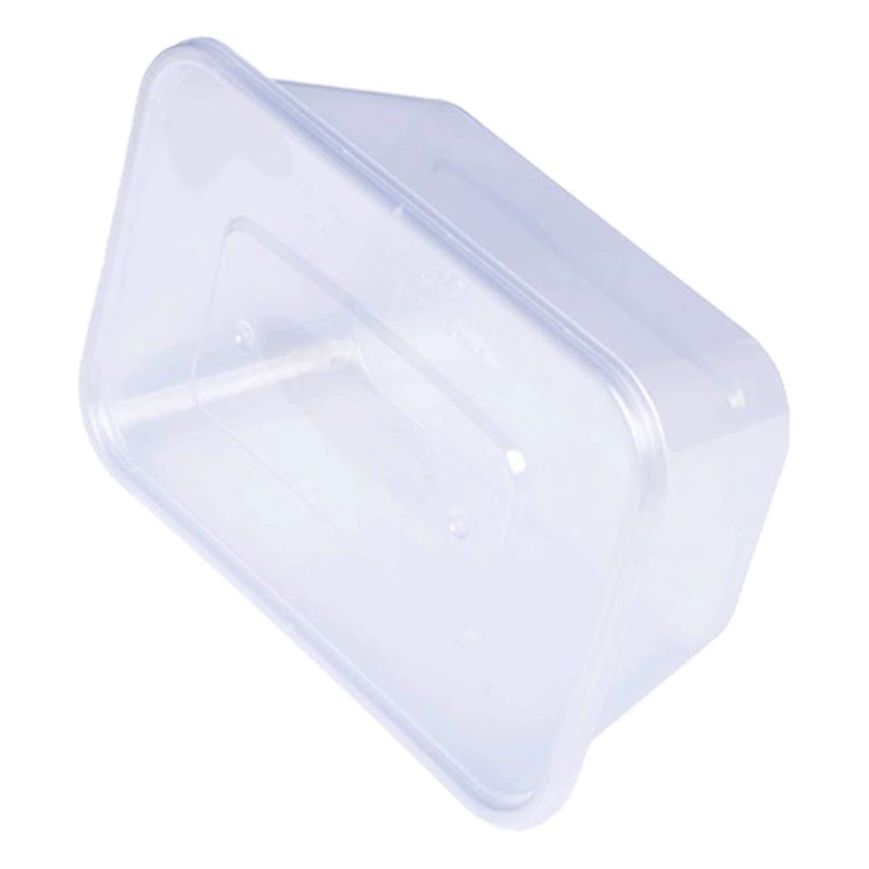 Одноразовая коробка для завтрака прямоугольная прозрачная пластиковая посуда Bento оптовая упаковочная коробка PP фаст-фуда на вынос упаковка