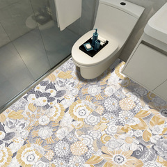 歐式風格仿真圖案磨砂瓷磚貼地面地磚自粘耐磨防滑家居翻新牆貼