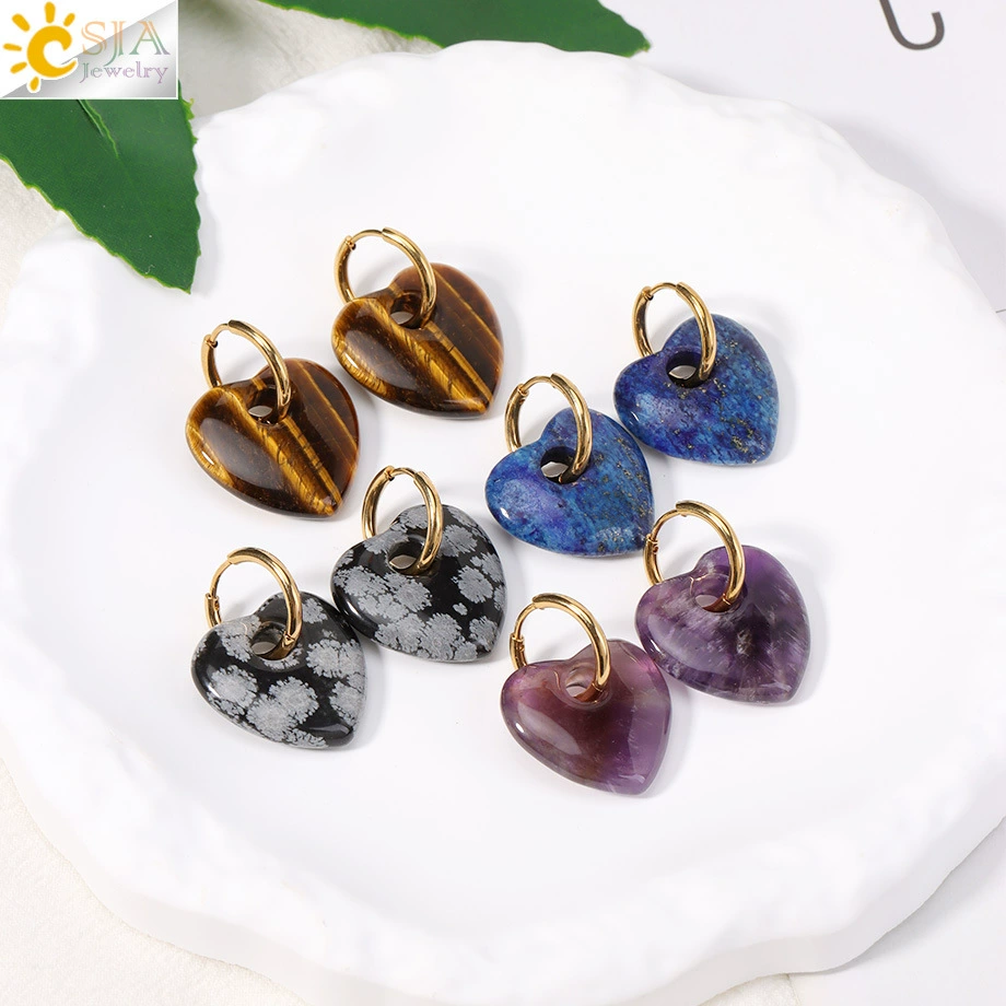 Серьги с органическими камнями, простая серебряная игла, качественные серьги, кристальные серёжки, оптом, образец серебра 925