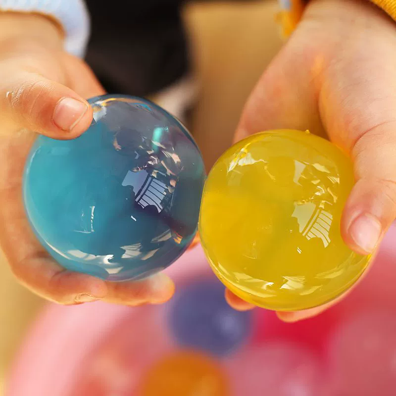 Губка Детские пузырьки большие бусины водяной эльф нетоксичные впитывающие бусины хрустальные бусины океан Детские Оверлорд бусины водные детские игрушки