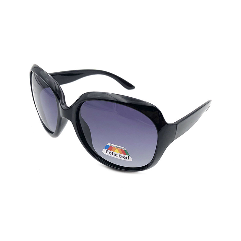 Ruosen New Fox Head Dot Paint Diamond Large Frame Women's Polarized Sunglasses Women's Fashion Driving Sunglasses Wholesale