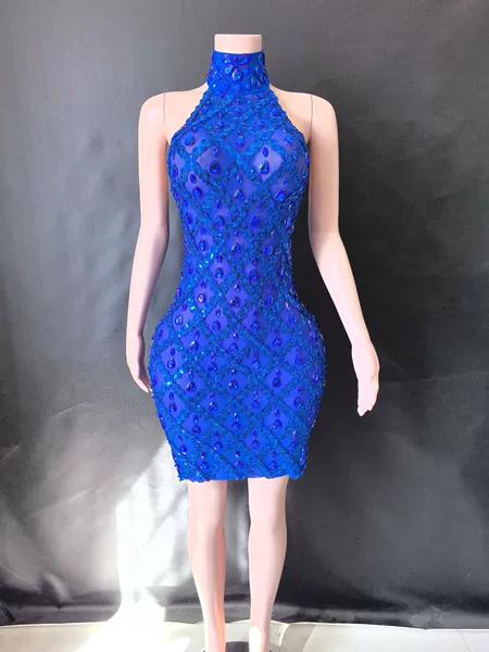 Blue, short