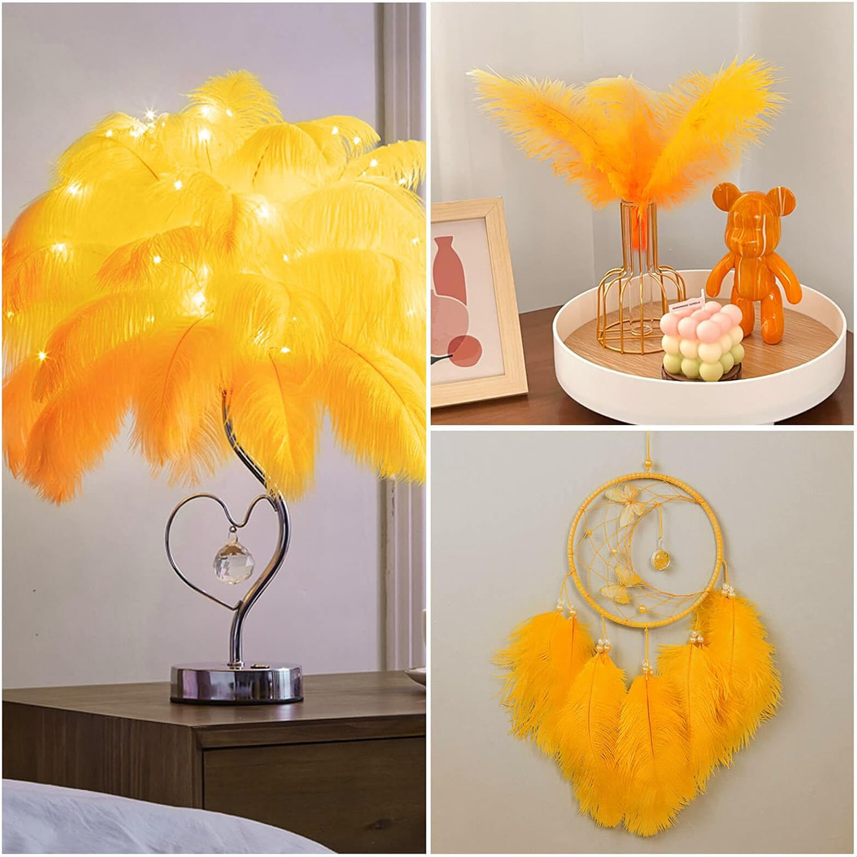 20-25cm鸵鸟毛批发厂家现货婚礼装饰羽毛DIY工艺品舞台服装鸵鸟羽