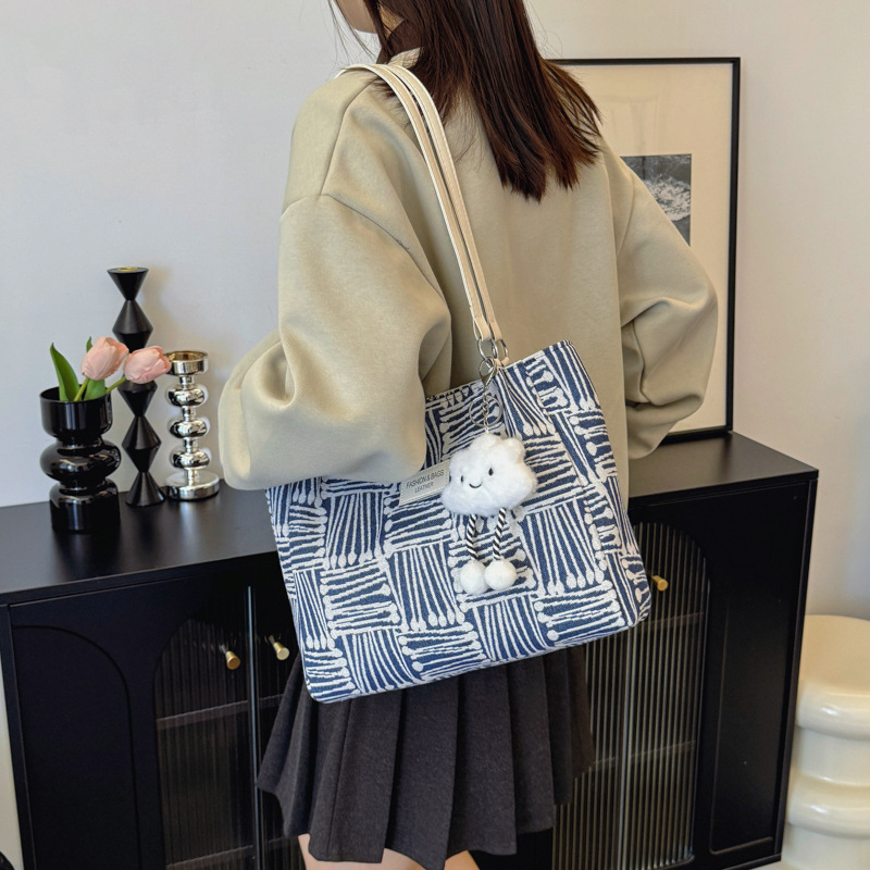 Bolsas casuales para mujeres 2024 nuevo tipo de clase bolsa de viaje bolsa de hombro de moda de otoño y invierno bolsa de gran capacidad