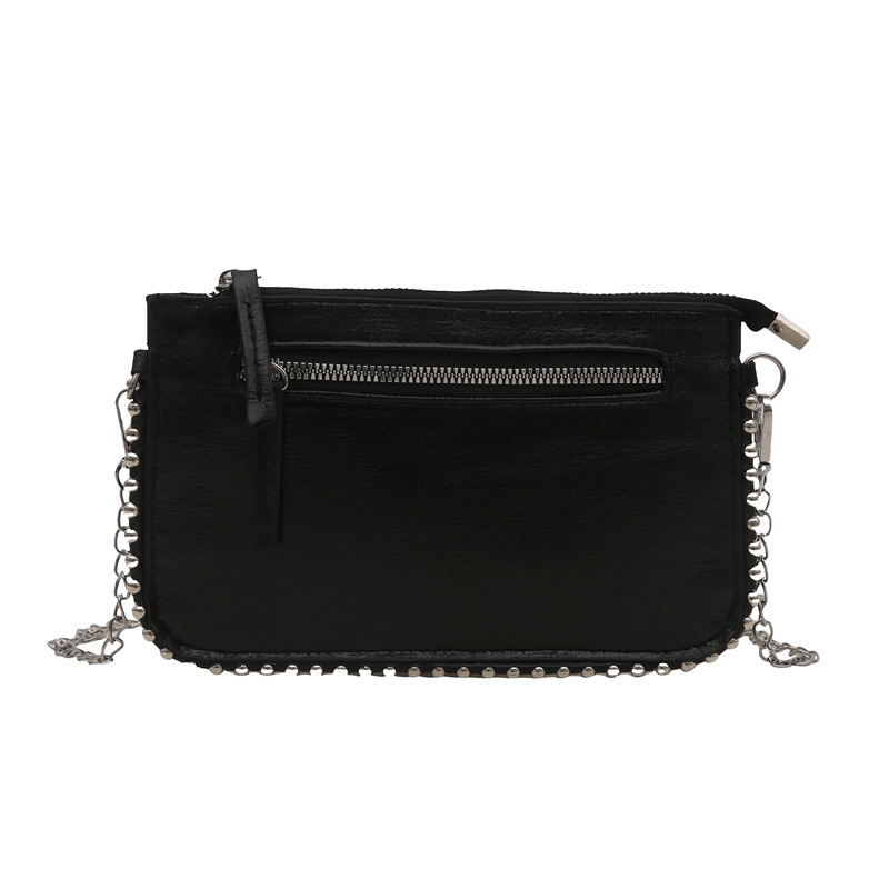 Casual coreano simple bolso de mano retrógrado personalidad bolso de mano para mujeres 2025 primavera nueva moda brillante bolso de hombro