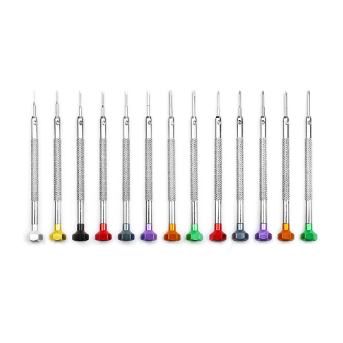 Colored cross screwdriver screwdriver watch glasses slotted screwdriver small cross screwdriver repair tool