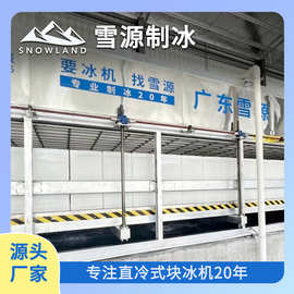 雪源snowland制冰设备8吨全自动控制安全卫生块冰机