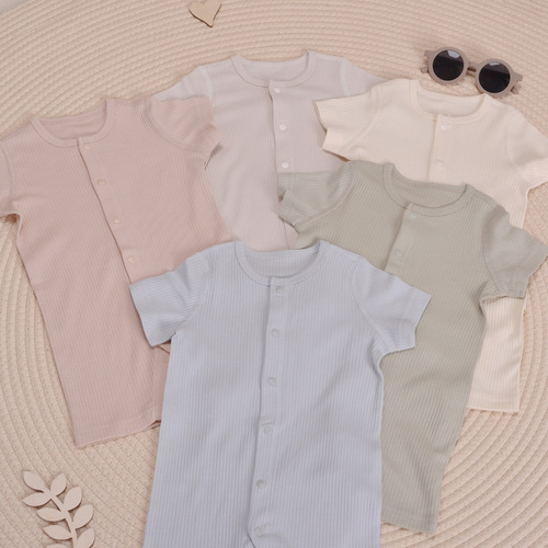 Lan Jing Modale Newborn Baby Long Sleeve Pajama Set, Boneless Winter Children's Clothing, Onesie, Undershirt, Crawling Suit
