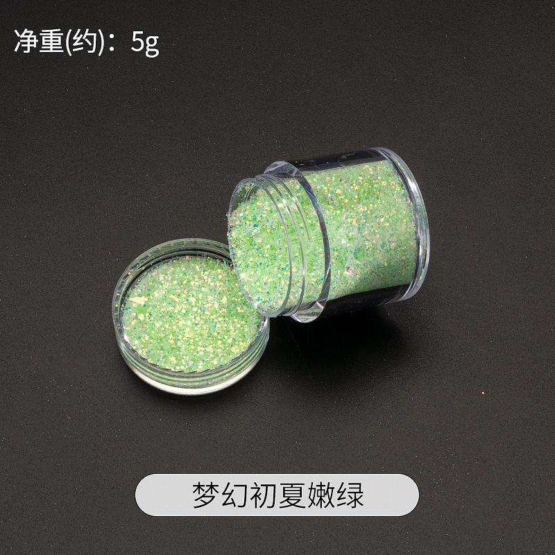polvo brillante DIY material sequinilla goteo AB molde resina UV aceite Mahjong relleno joyas auriculares ilusión