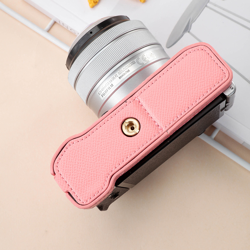 후지 XM5 카메라 케이스 가죽 케이스 X-M5 기본 카메라 케이스 보호 케이스