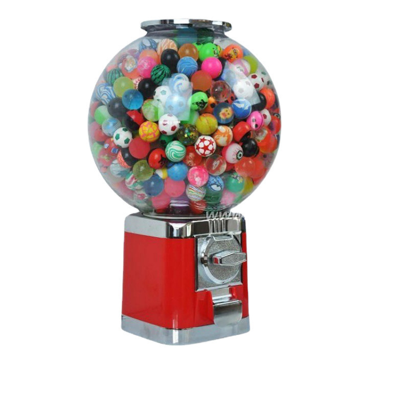 Máquina de torsión de huevos comerciales Máquina de bolas de resorte Máquina de moneda Máquina de huevos Máquina de venta de dulces