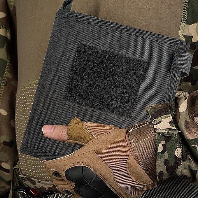 Cross-Border New Product Waterproof Map Military Fans Molle Bag Outdoor Tactical Notebook Bag Nylon Tool Cosmetics Bag