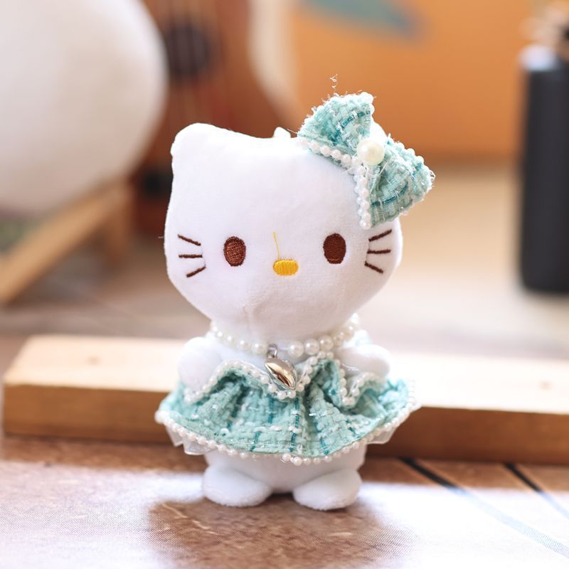 インターネット有名人かわいい kt 猫ペンダントぬいぐるみ人形子猫バッグペンダントキーホルダー布人形人形|undefined