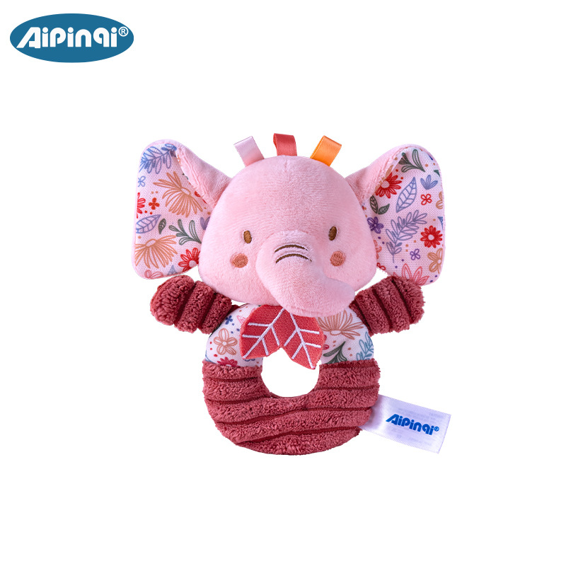 Anillo de mano de elefante rosa