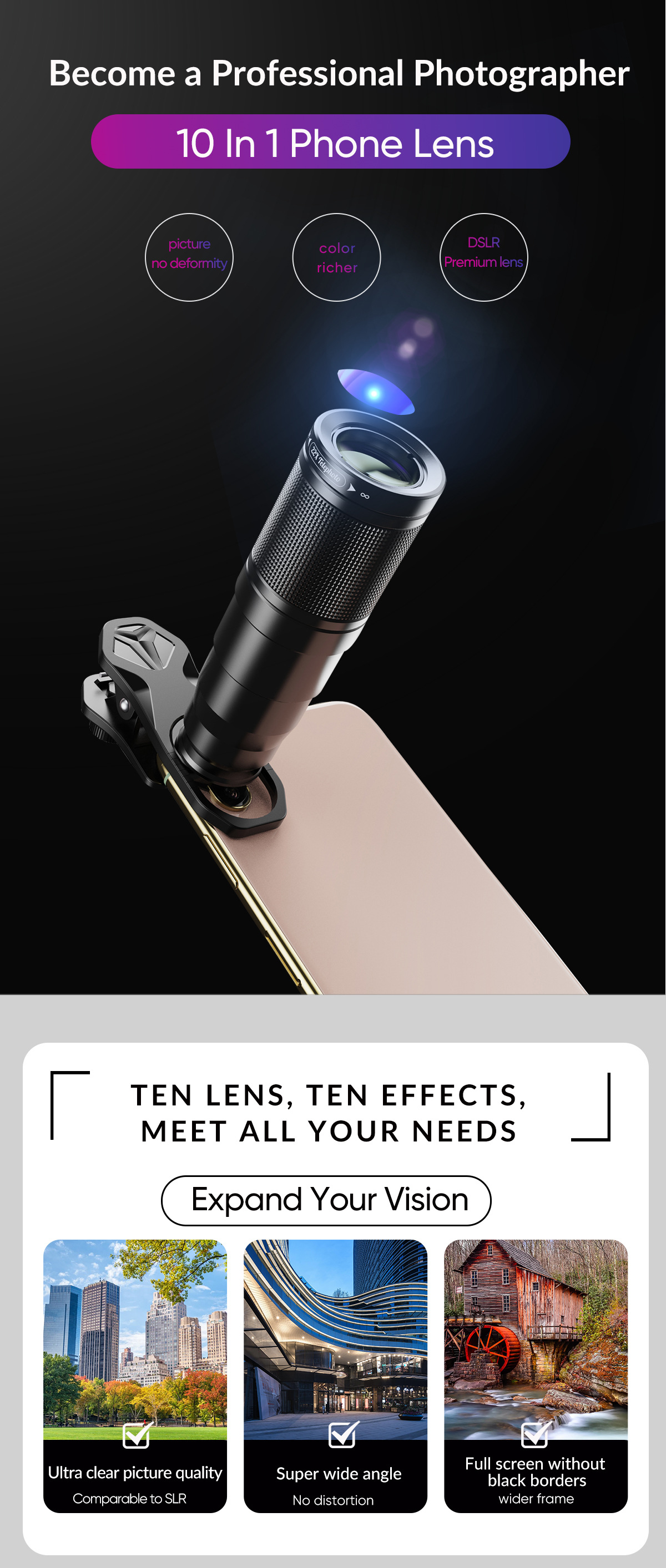 22x Telephoto Lens Image 1