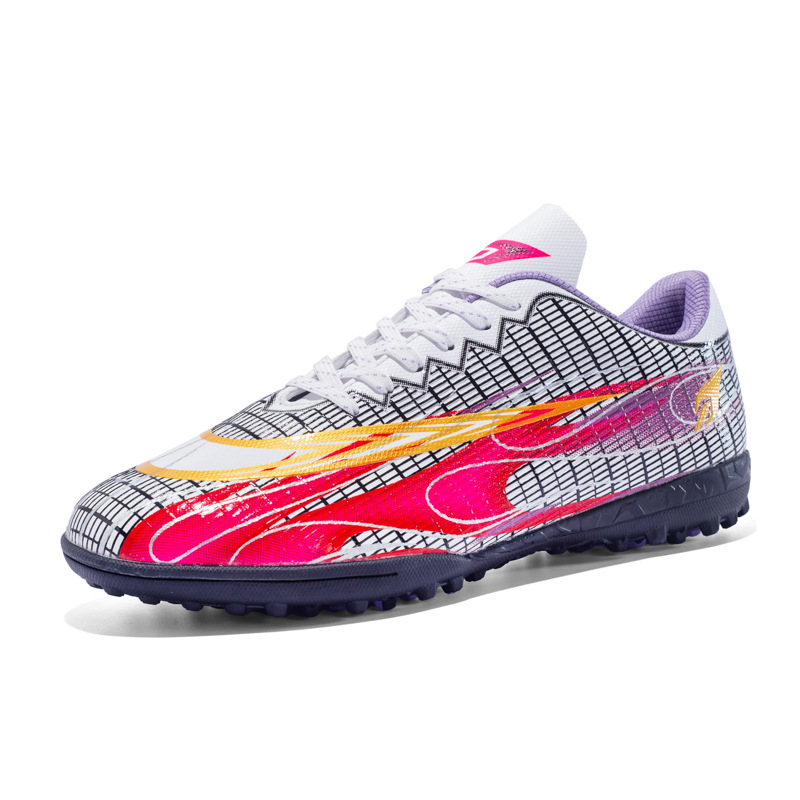 2023 nuevos zapatos de fútbol de los hombres AG uñas rotas con cordones TF zapatos de entrenamiento de uñas largas zapatillas de deporte de fútbol de baja altura zapatos de competición deportiva