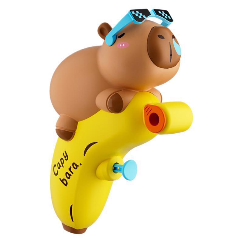 Juguetes de agua de verano Kapibara pistolas de agua juguetes de dibujos animados de arena prensada de agua al aire libre juguetes de guerra de agua transfronterizos