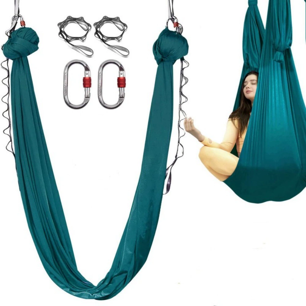 Swings with accessories for yoga, 5m, 2.8m, clips included