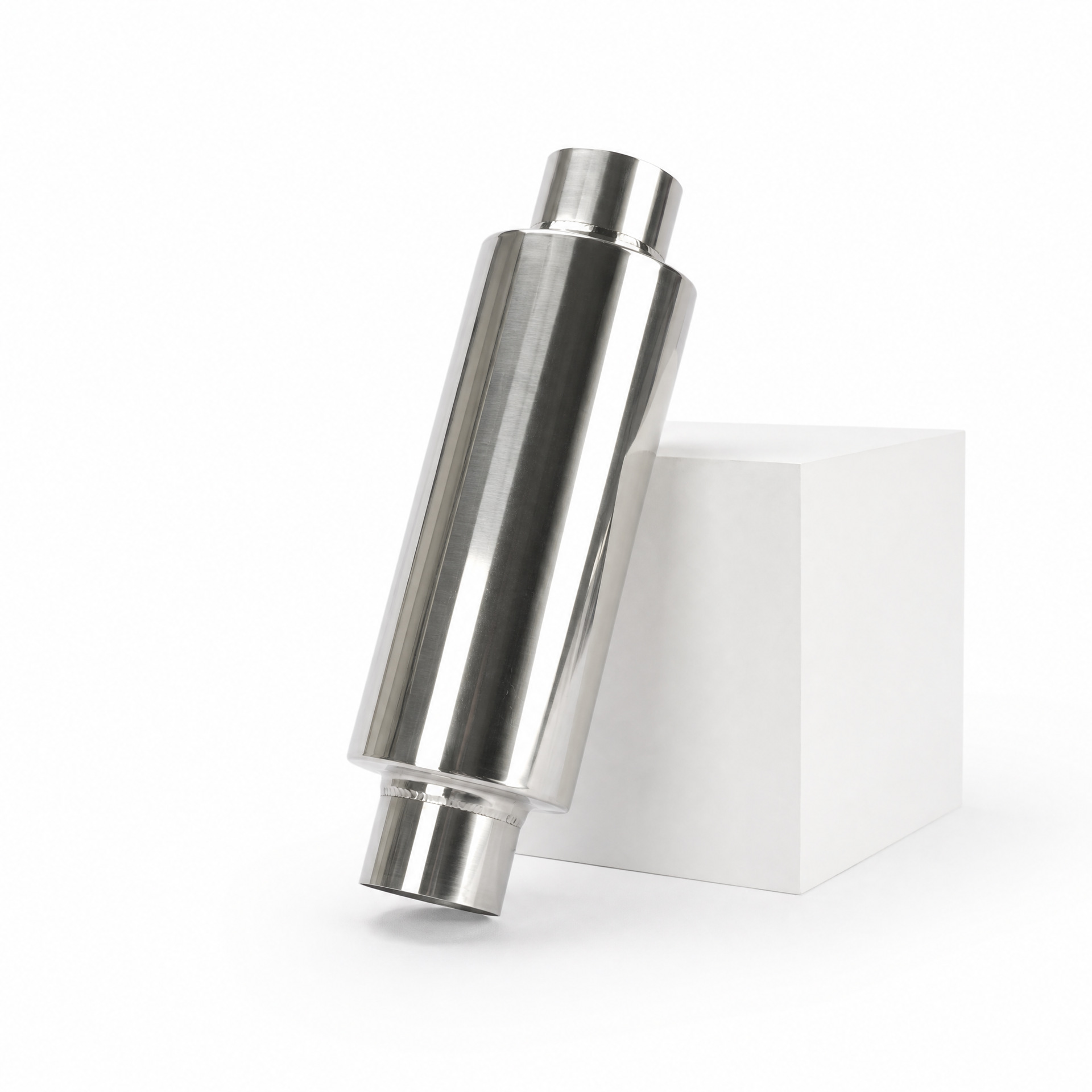 Car modified exhaust pipe N1 style direct exhaust silencer universal stainless steel drum 51/57/63/76MM