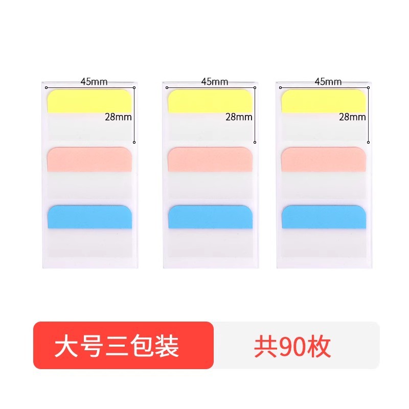 Papelería de poder indicando etiqueta fluorescente etiqueta de tablereta