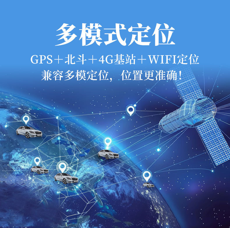 Gps Locator Wireless Installation-Free Car-Mounted Anti-Theft Device for the Elderly Rechargeable Kidsren's Anti-Lost Beidou Jps