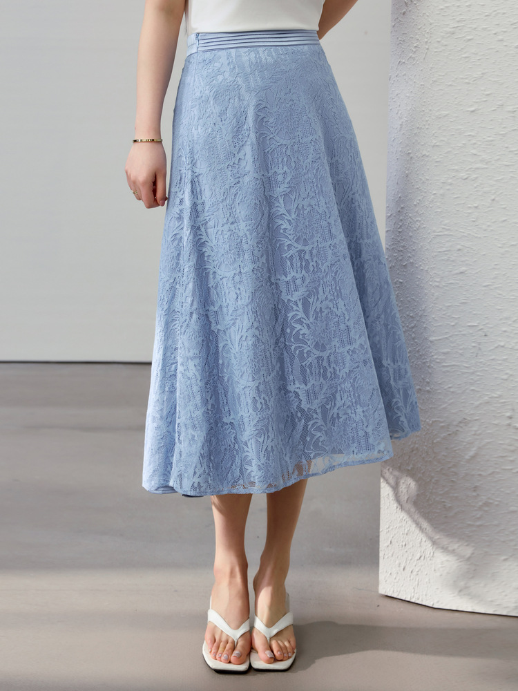 Elegant lace summer skirt