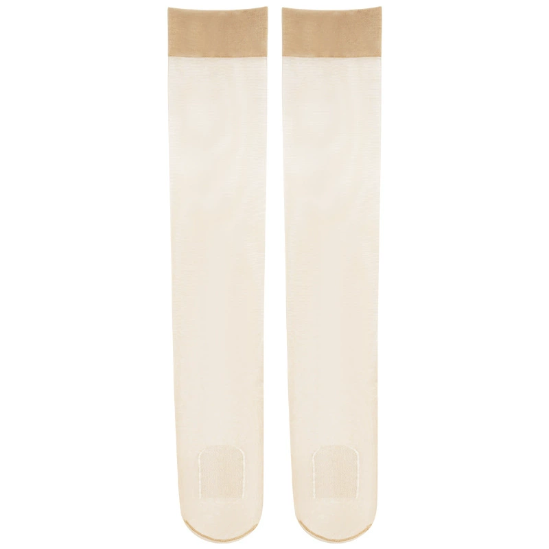 红辣椒 Summer solid ultra thin tights, mid-length