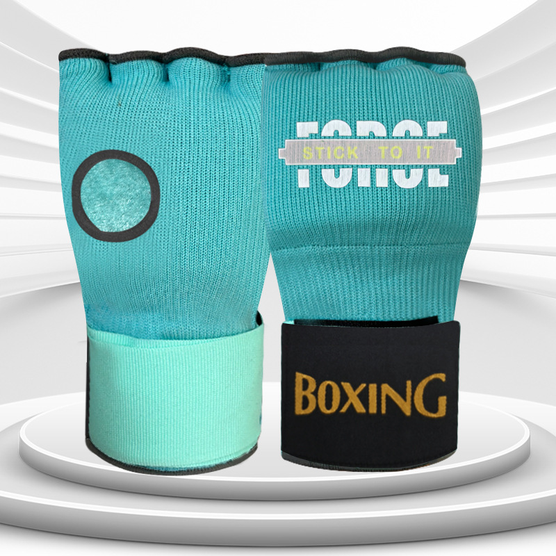 Boxing Gloves Half-Finger Gloves Sanda Fighting Lazy People Quick Hand Wraps Bandage Hand Protection Muay Thai Men and Women