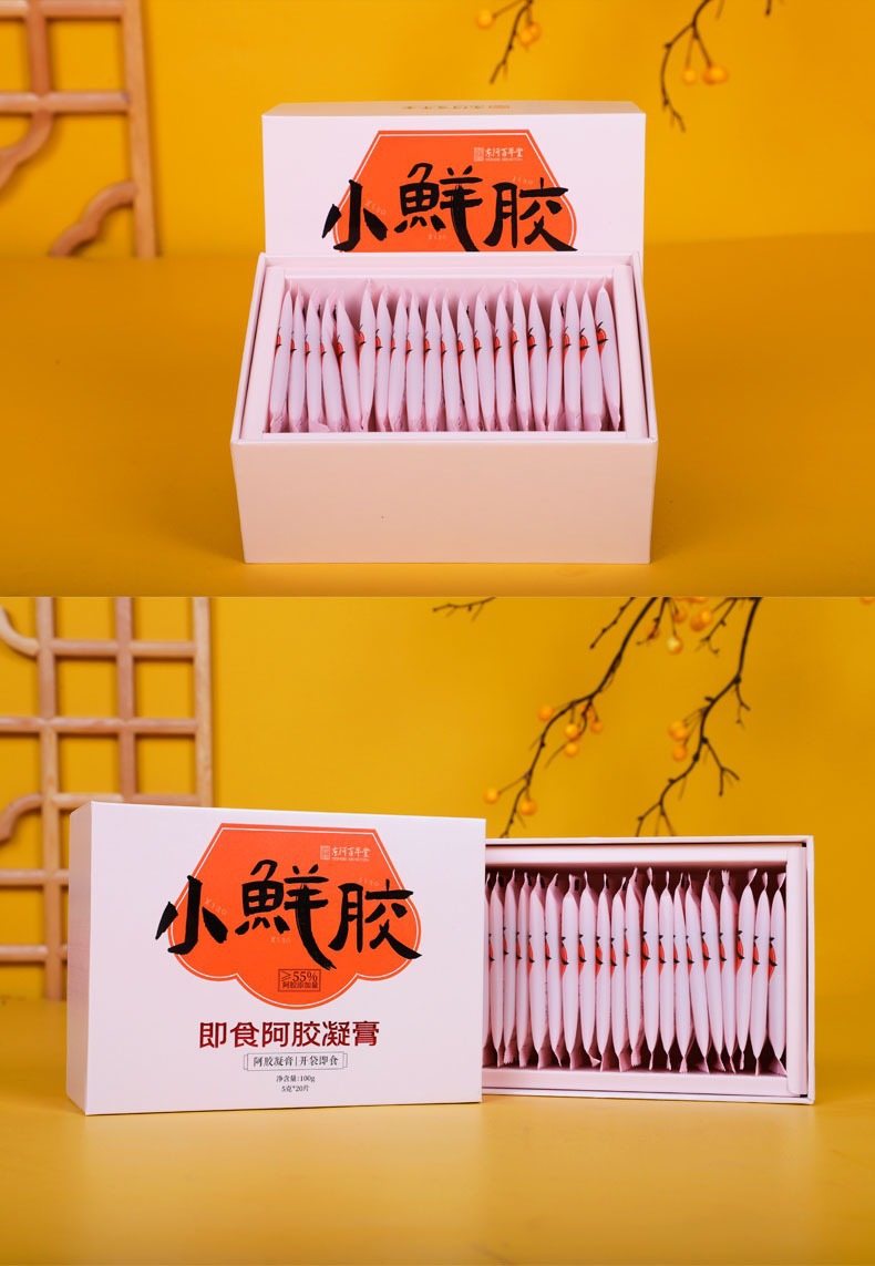 Ejiao Ning Gao (Donkey-Hide Gelatin Herbal Paste) — Ready-to-Eat Gu Fa Ao Zhi, 100g specifications