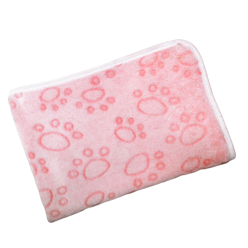 Manta para mascotas, lana de coral, suave y sin caída, terciopelo universal de doble cara, fabricante de cojines para mascotas cómodos al por mayor