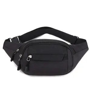 2021 New Men's Tactical Oxford Cloth Crossbody Chest Bag Cross-border Crossbody Bag Women's Outdoor Running Sports Waist Bag