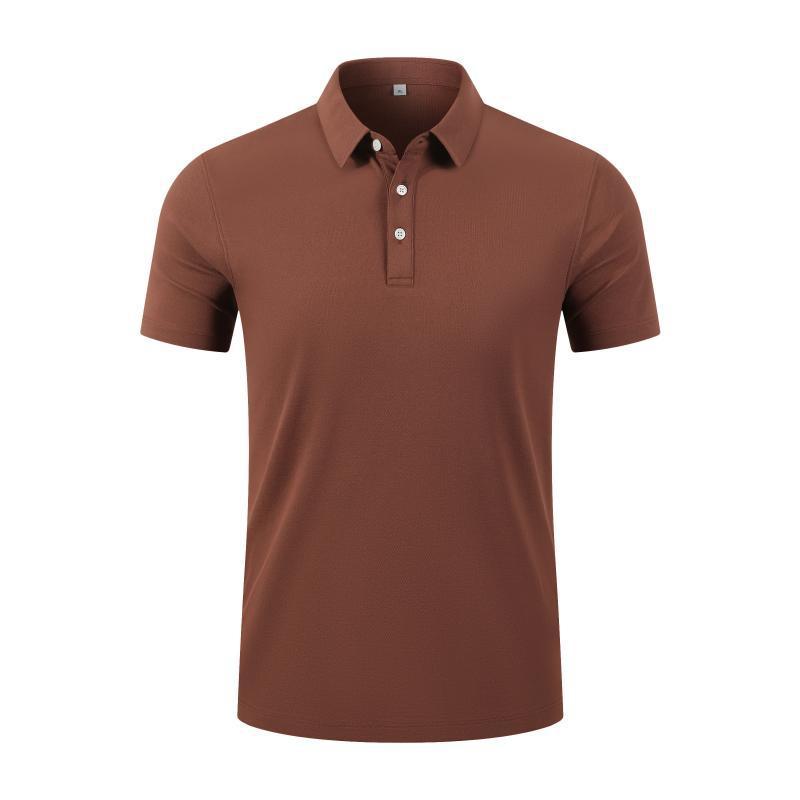 凉感无痕索罗娜抗菌高端工作服POLO衫印logo短袖翻领t恤工衣|undefined