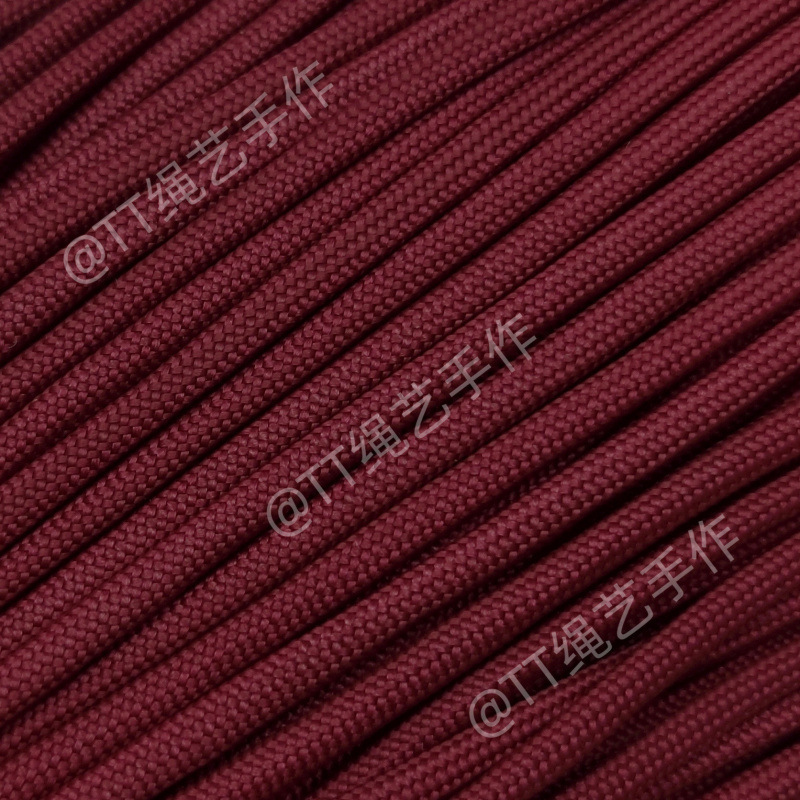 4mm七芯伞绳550磅尼龙绳EDC手工线绳DIY编织伞绳户外帐篷绳5米/扎|undefined